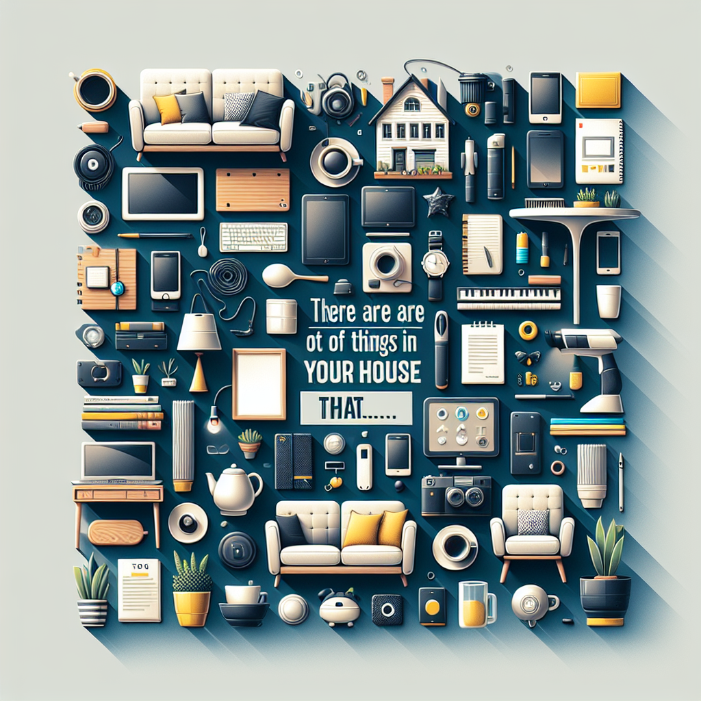 There Are a Lot Of Things in Your House That ...